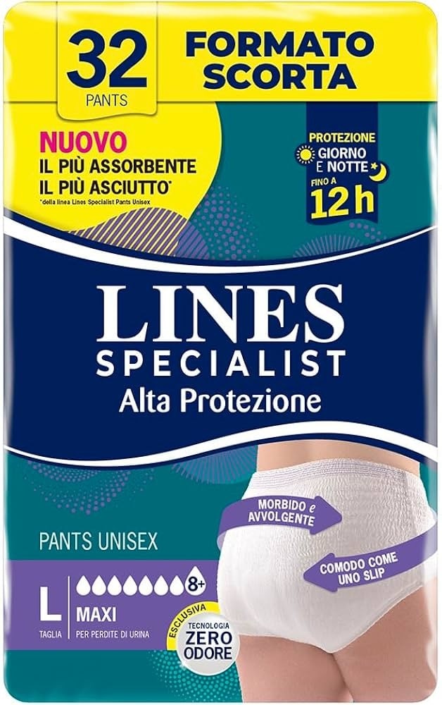 Assorbenti Lines Pants Specialist Unisex Lines Specialist - Offerta nel negozio Maury's
