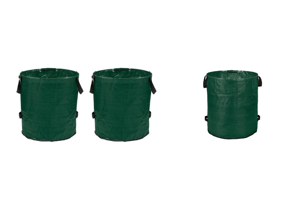 Parkside sacco pieghevole da giardino Ø 67 x 79 cm, capacità: 275 l (1 pezzo) o Ø 56 x 51 cm ciascuno, capacità: 125 l ciascuno (2 pezzi) in offerta da Lidl