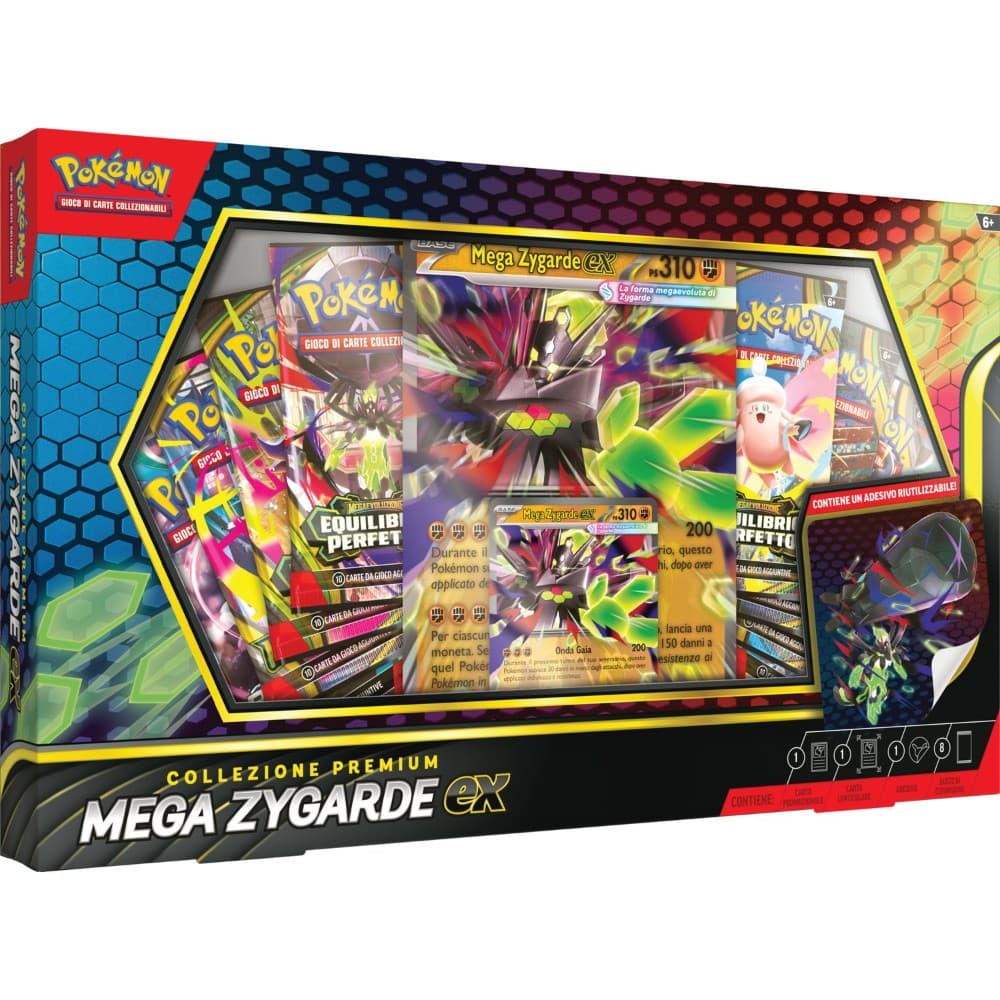 Pokémon collezione premium Mega Zygarde-ex in offerta da Comet