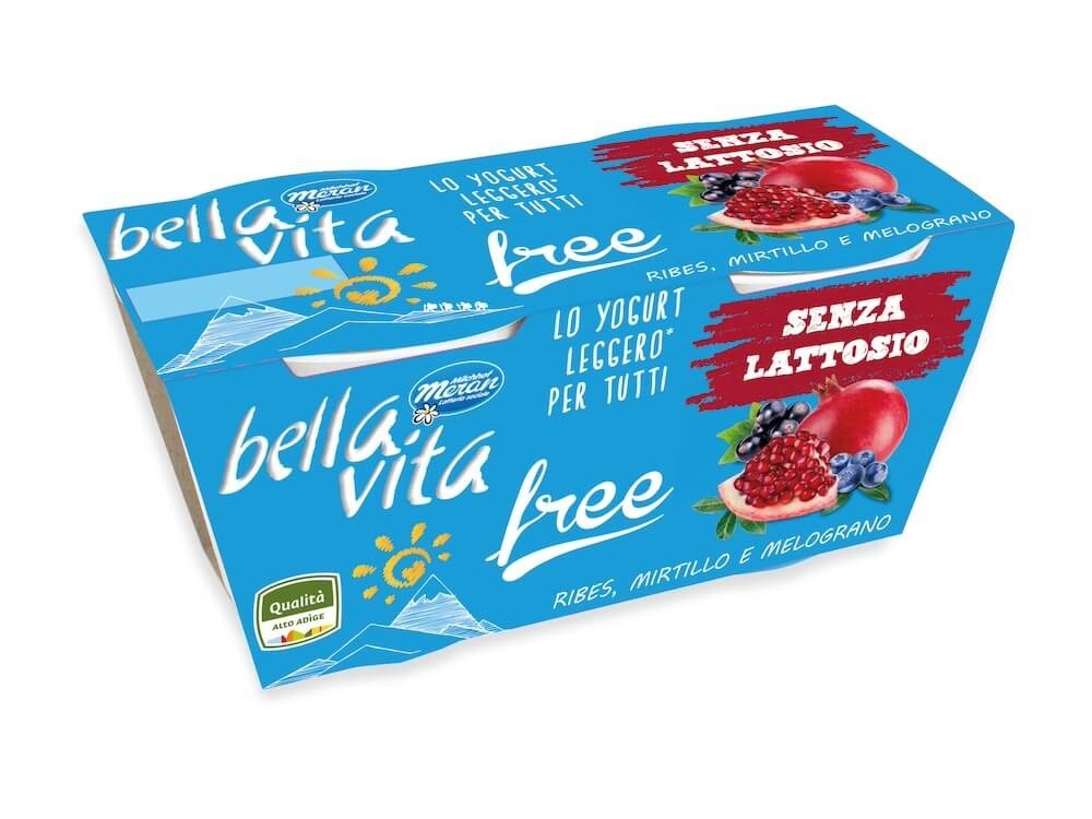 Yogurt Senza Lattosio Bella Vita Free Latteria Merano 125 g x 2 in offerta da Panorama