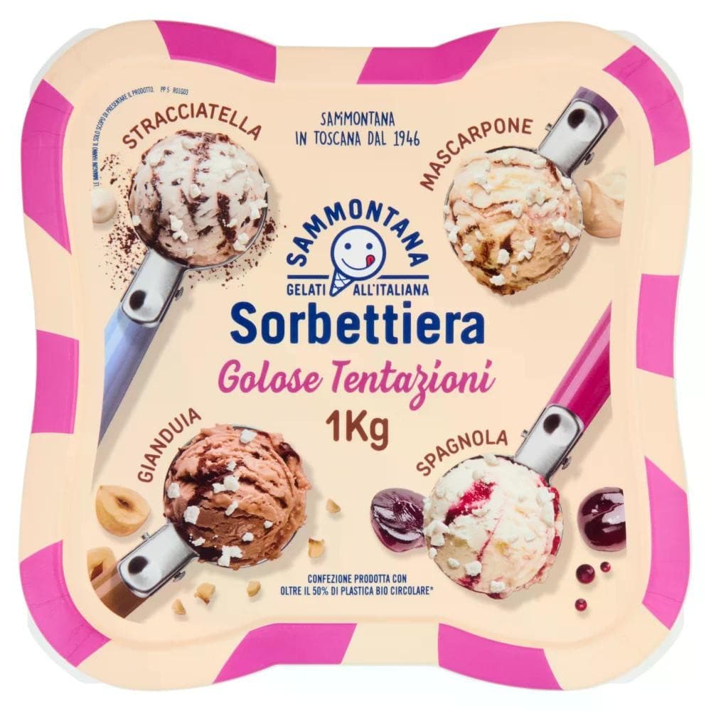 Sorbettiera Sammontana gusti vari, kg 1 in offerta da Bennet