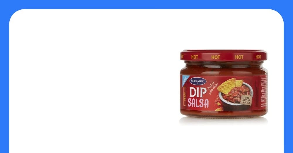 Santa Maria Dip Salsa Hot di Pomodoro, 250 g – Il Gigante