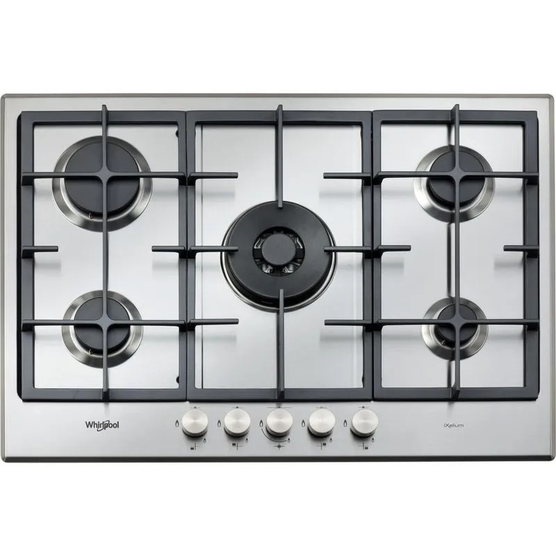 GMR7522IXL Piano a gas 75 cm 75 cm WHIRLPOOL in offerta da Unieuro