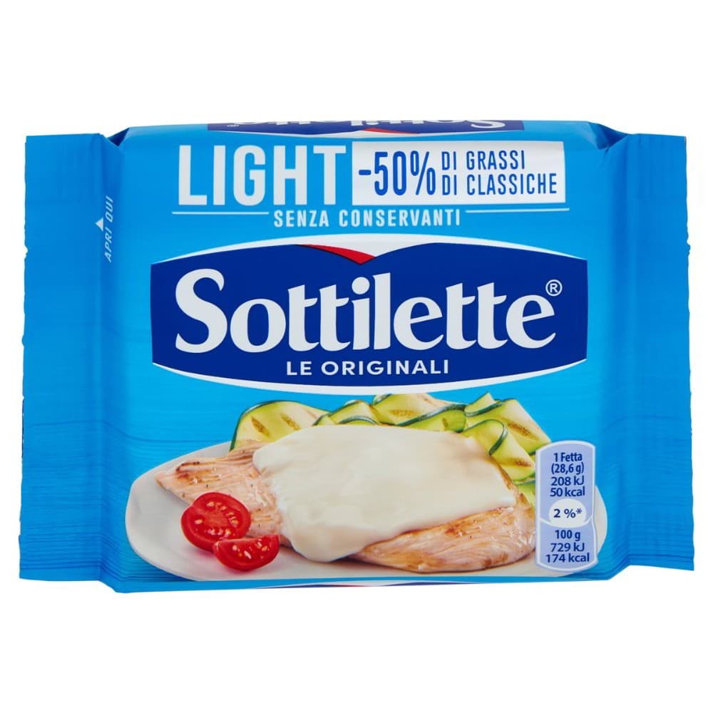 Sottilette Light 200 g in offerta da Panorama
