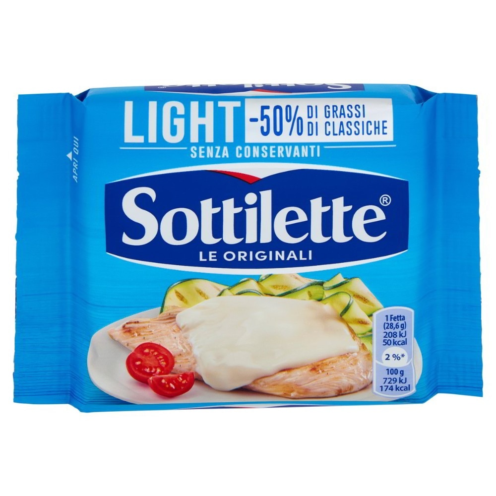 Sottilette Light Le Originali 200 g in offerta da DeSpar