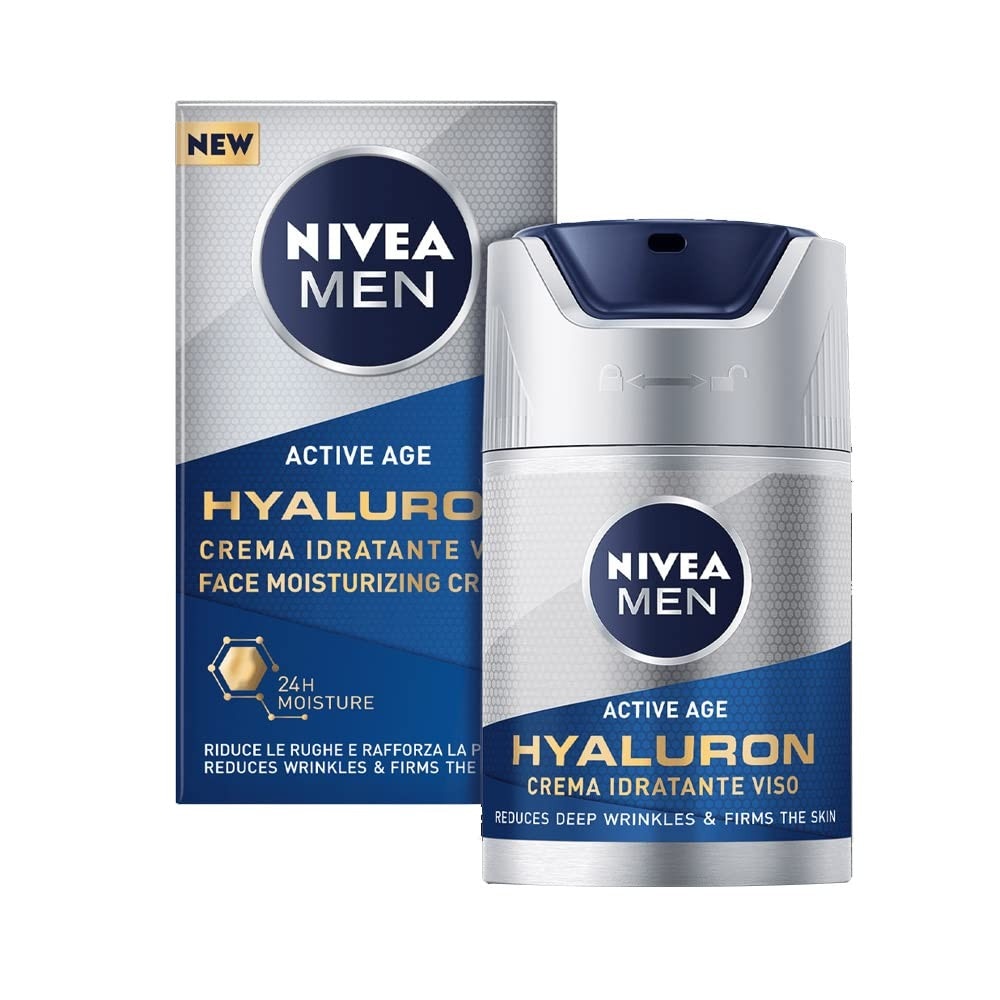 Crema Viso Active Age Hyaluron Nivea Men 50 ml in offerta da Carrefour