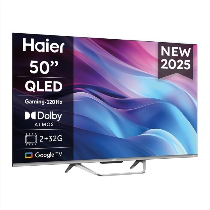 Haier Smart QLED Serie Q80 H50Q80FUX 50" in offerta da Euronics