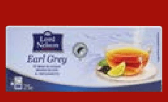 Earl Grey tè 25 x 1.5 g Lord Nelson in offerta da Lidl
