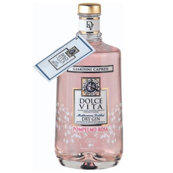 Dry Gin Giardini Capresi Pompelmo o Bergamotto Dolce Vita 700 ml - Offerta nel negozio Bennet