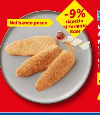 Merluzzo d'Alaska panato XXL, 500 g – Lidl