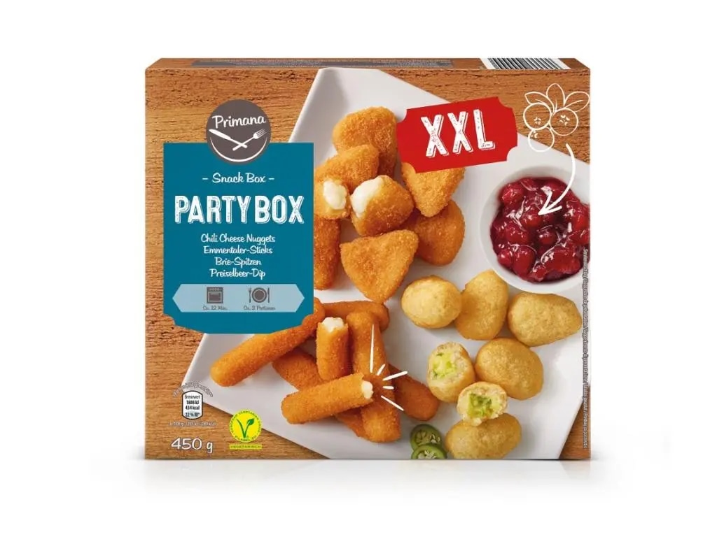 Primana Party Snackbox 450 g - Offerta nel negozio ALDI