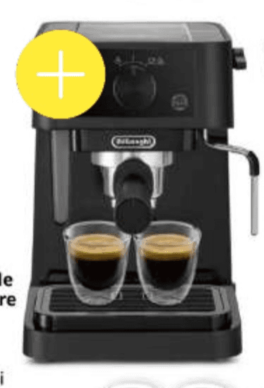 Macchina manuale per caffè in polvere DeLonghi Stilosa EC235.BK in offerta da MediaWorld