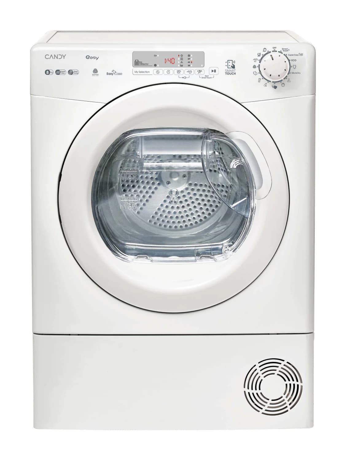 Asciugatrice EY H8N1DE-S, 8 kg – Comet