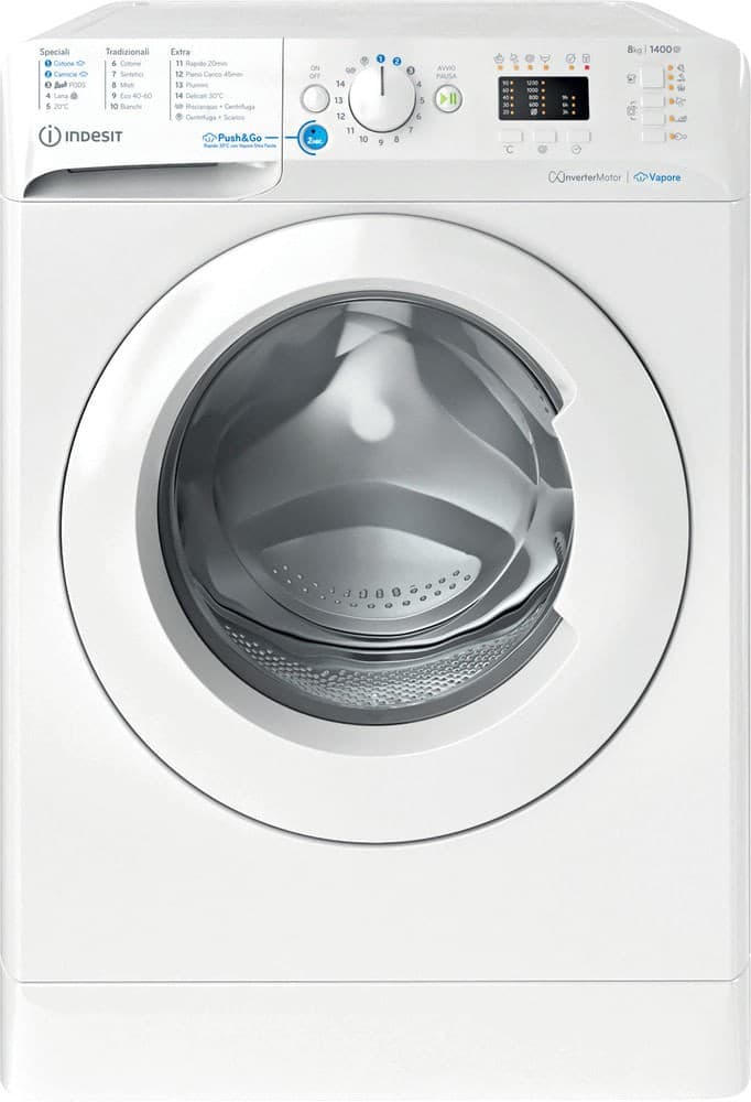 Indesit Lavatrice BWA 81496 XW, 8 kg – Trony
