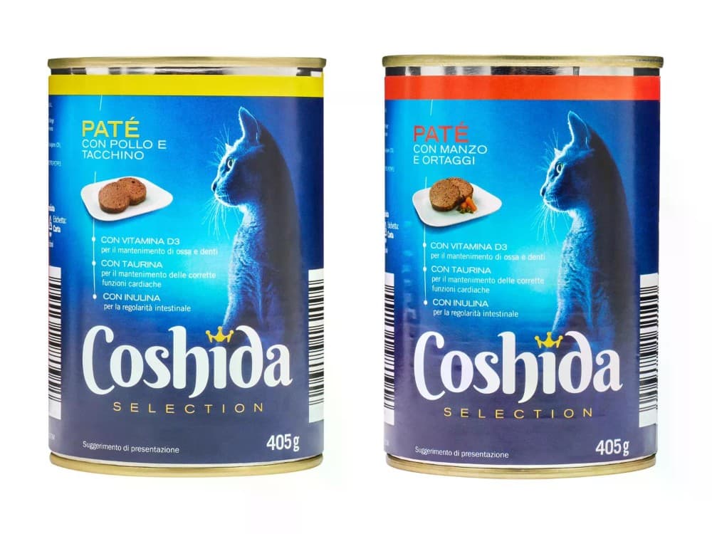 Coshida patè per gatto 405 g confezione in offerta da Lidl