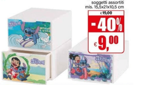 Set 3 mini Qbox 3 pezzi in offerta da Il Gigante