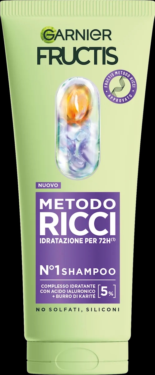 Shampoo Metodo Ricci Garnier Fructis ml 200 - Offerta nel negozio Bennet