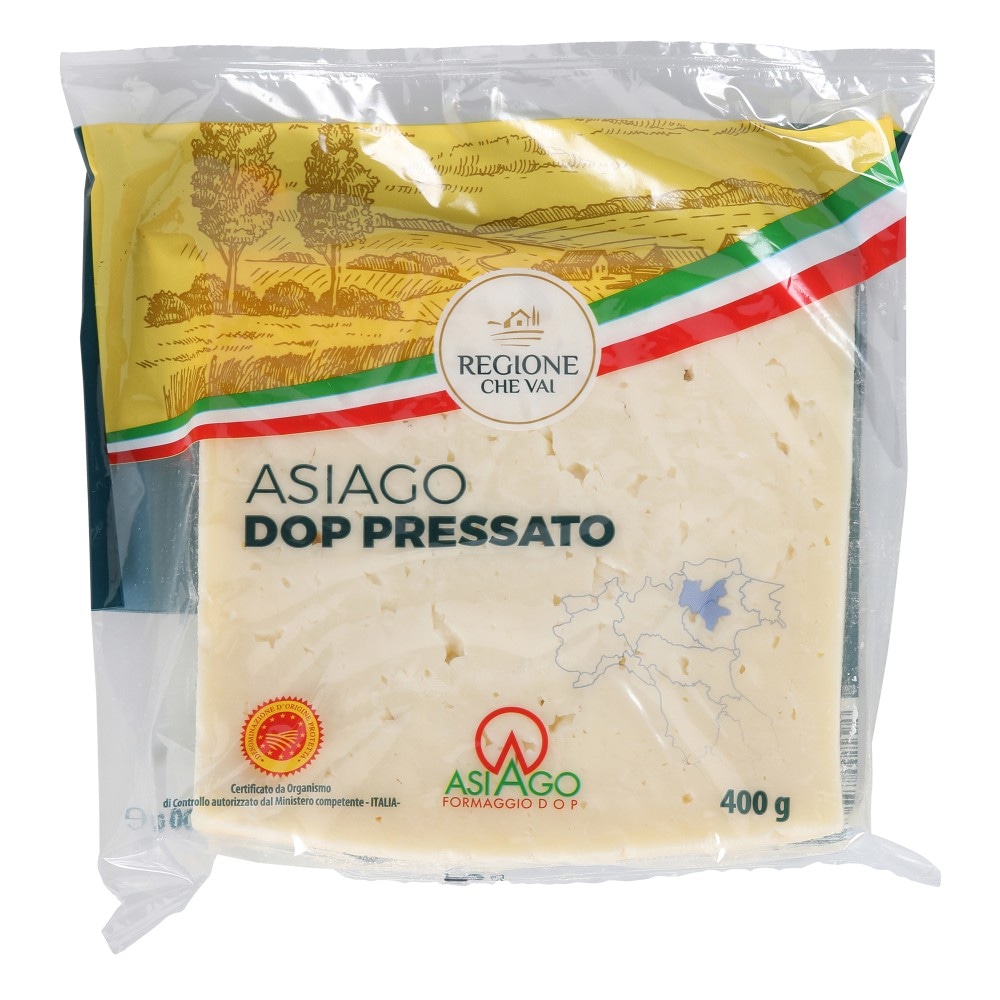 Asiago Pressato DOP 400 g REGIONE CHE VAI in offerta da ALDI