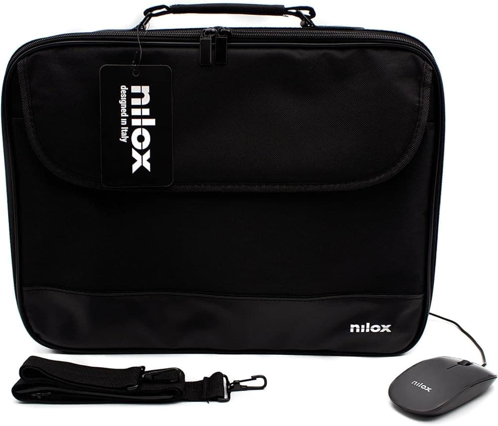 Borsa notebook e mouse Nilox in offerta da Unieuro