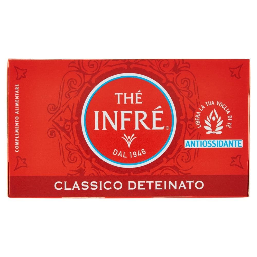 Tè Classico Deteinato The Infré, conf. da 18 filtri – Bennet