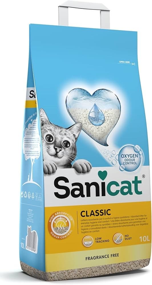 Lettiera per gatti Classic 10 L SANICAT in offerta da Bennet