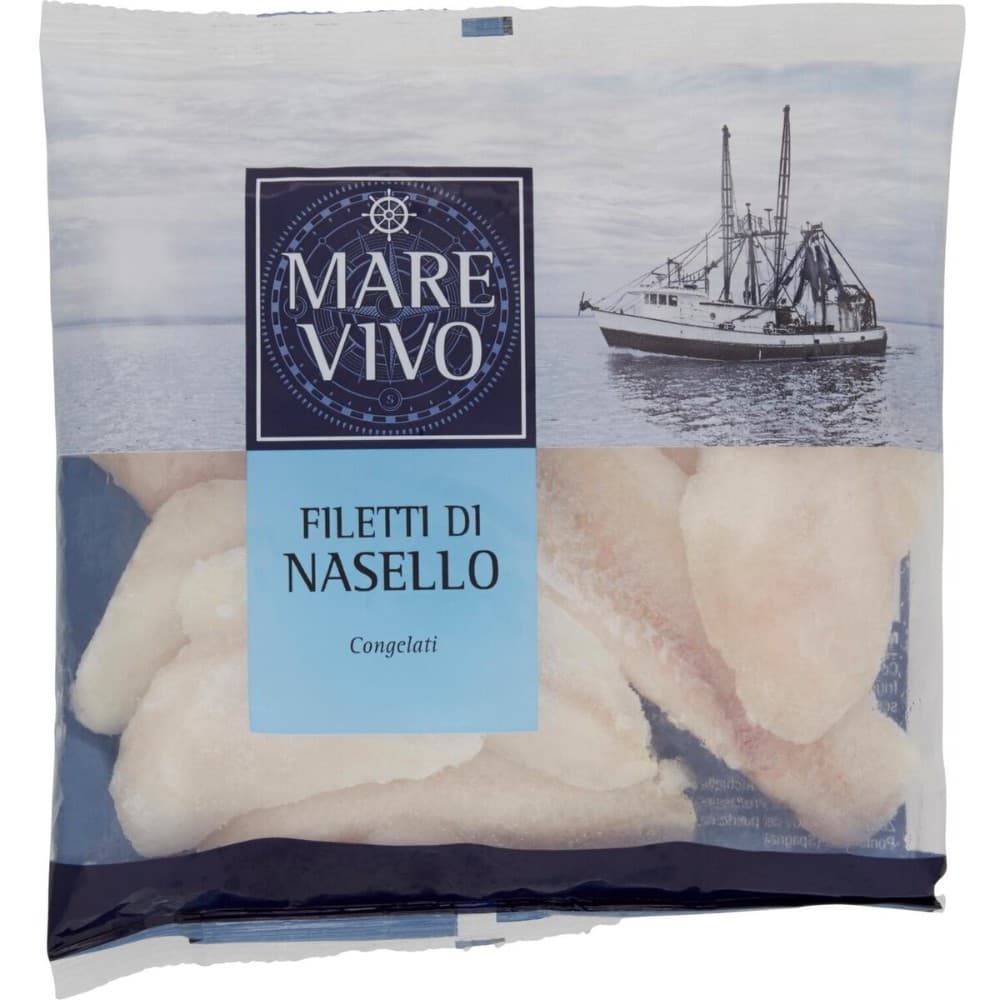 Filetti di nasello sudafricano senza pelle, 540 g Mare Vivo – Iper La grande i