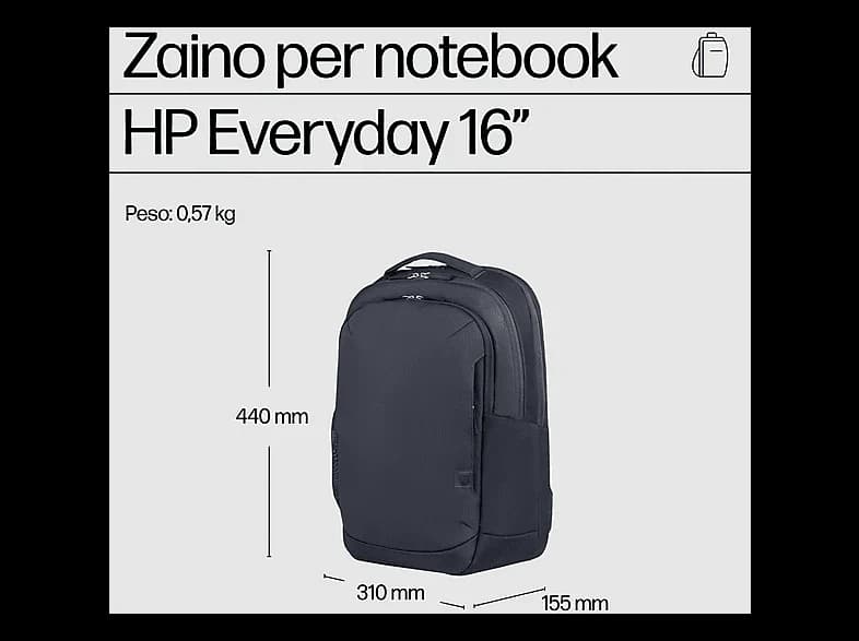 HP Mouse 510 + Zaino Everyday 16" o Zaino Renew Travel 15 in offerta da MediaWorld