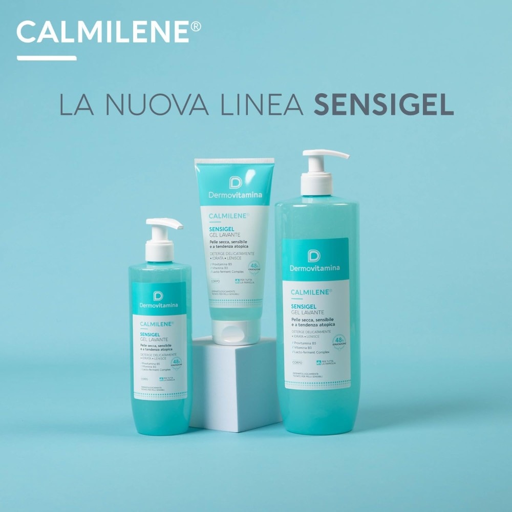 Dermovitamina Calmilene gel corpo lavante delicato 200 ml in offerta da Dm