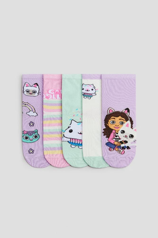 Gabby's Dollhouse / Paw Patrol calzini per bambini, 5 paia – ALDI