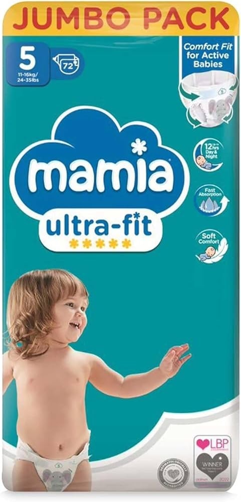 Pannolini Taglia 5 72 pezzi Mamia in offerta da ALDI