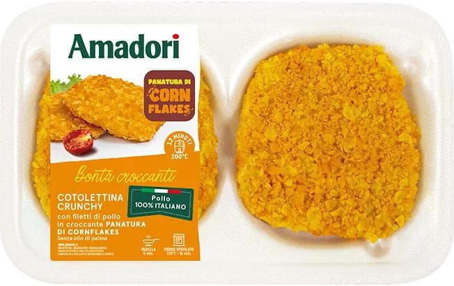 Cotolettina Crunchy 300 g Amadori in offerta da MD