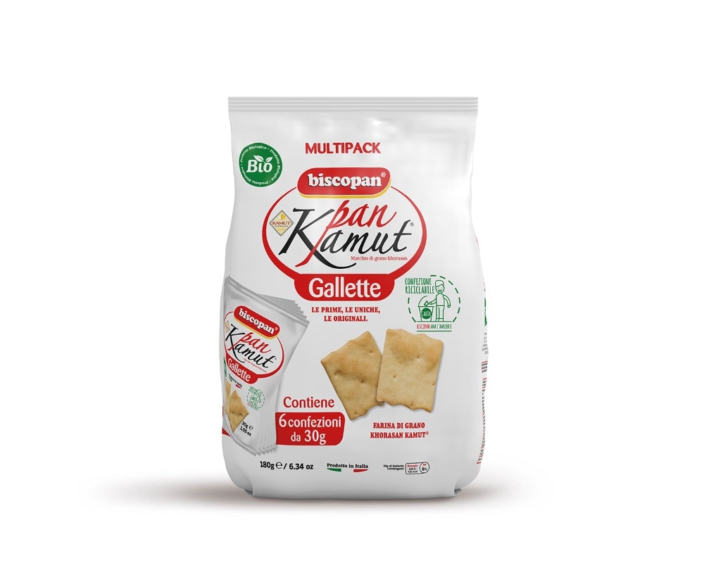 Pan Kamut Gallette Bio Biscopan g 180 in offerta da Bennet