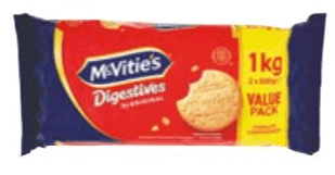 McVitie's Digestives 2x500 g in offerta da Esselunga