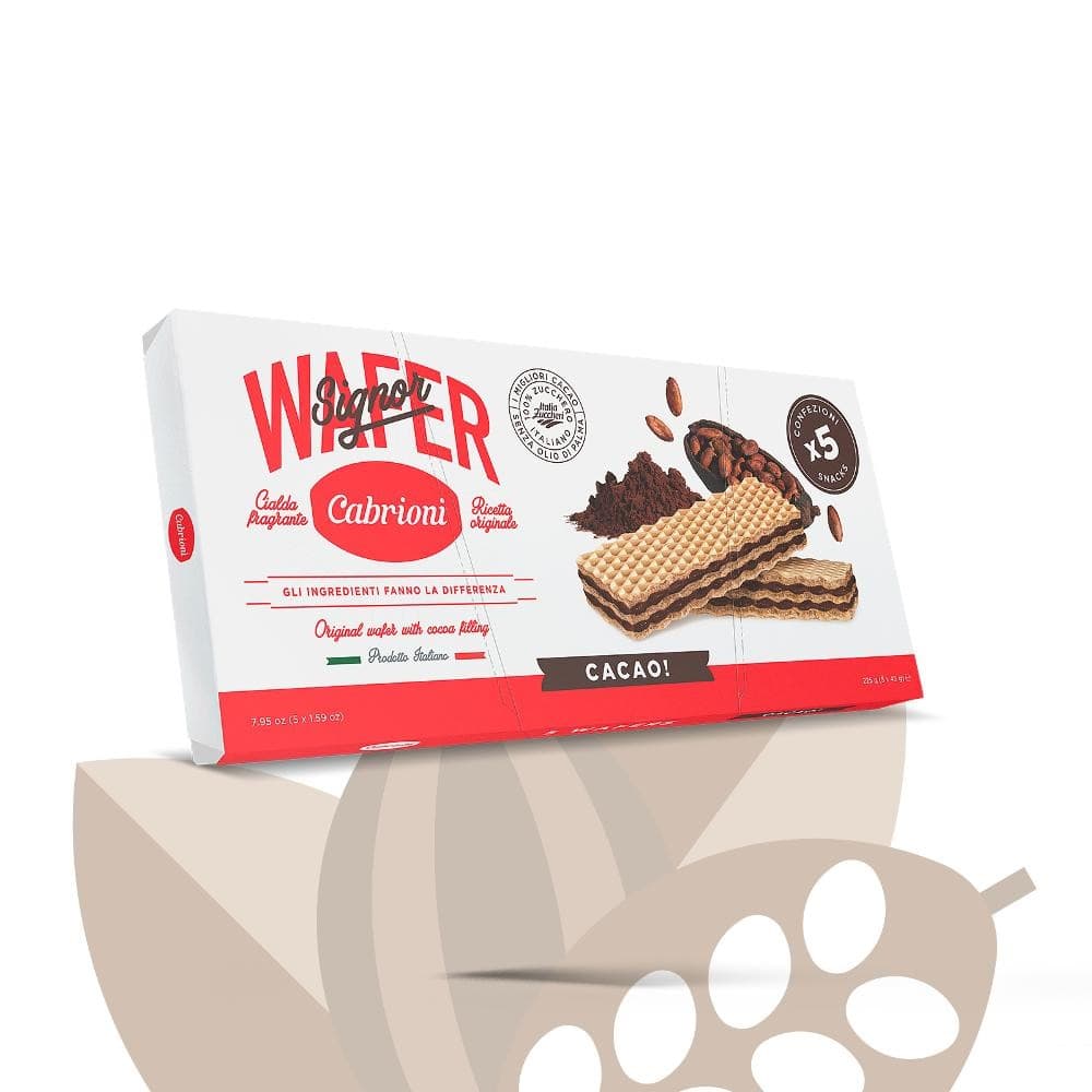 Wafer Cabrioni, 5x45 g – Il Gigante