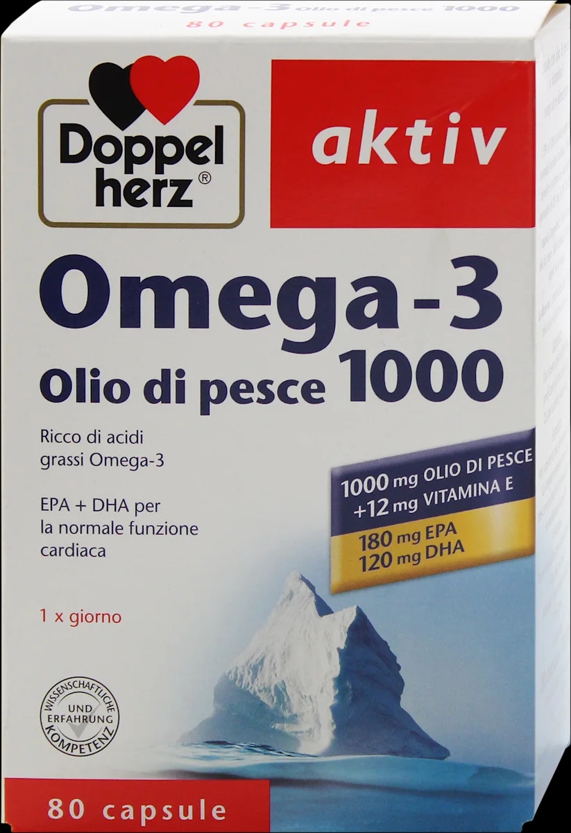 Doppelherz aktiv Omega-3 80 capsule - Offerta nel negozio Dm