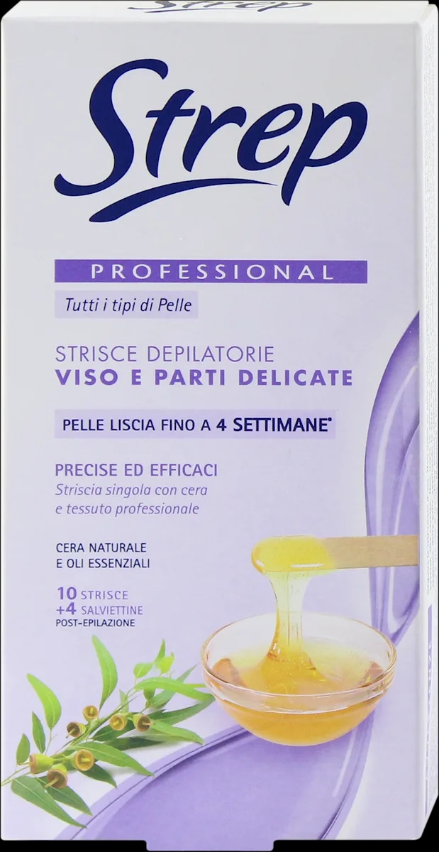 Strisce depilatorie viso Strep conf 10 pezzi in offerta da Carrefour