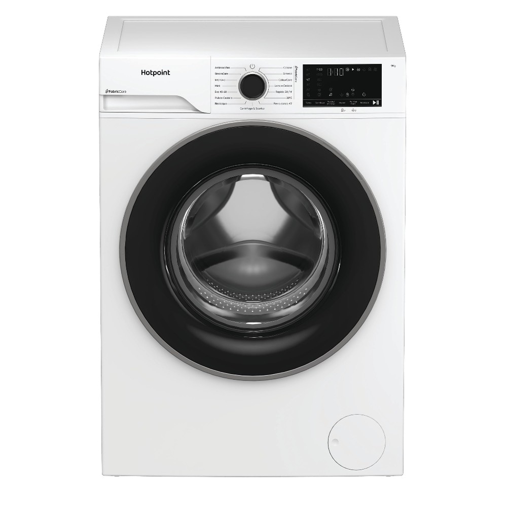 Hotpoint HB 93 CARE IT Lavatrice 9 kg, 1400 giri/min in offerta da Unieuro