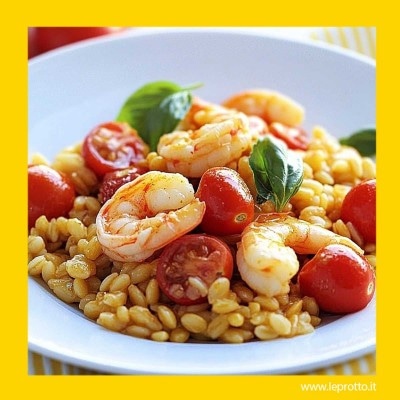 Orzo con mazzancolle e zafferano - Offerta nel negozio Iper La grande i