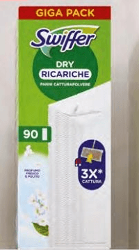 Swiffer ricariche panni catturapolvere, 90 pezzi – ALDI