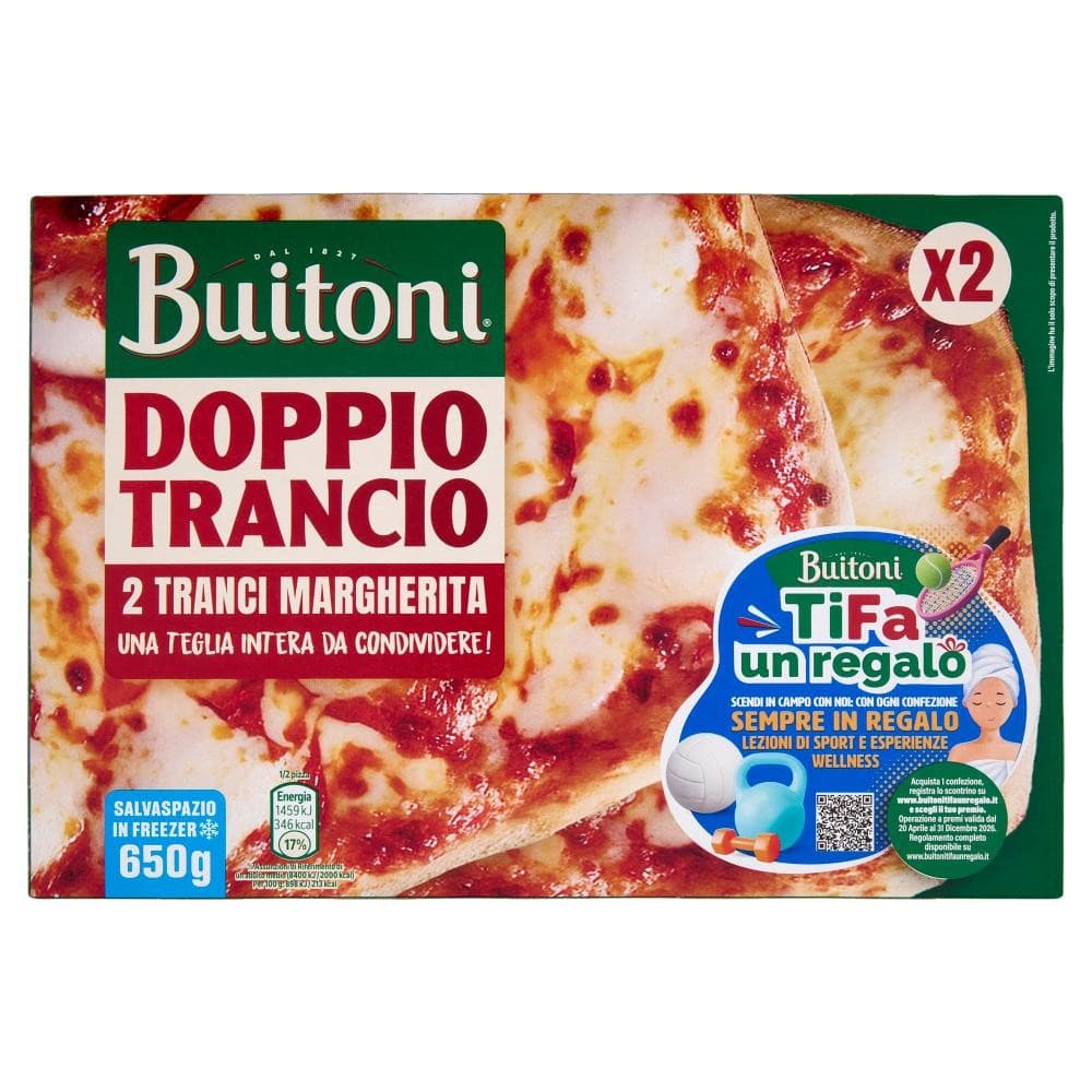 Pizza doppio trancio Buitoni, 650 g – Esselunga