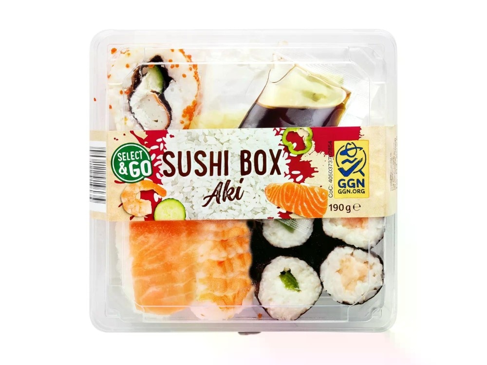 Sushi box Aki/Toshi 190/200 g Select & Go - Offerta nel negozio Lidl