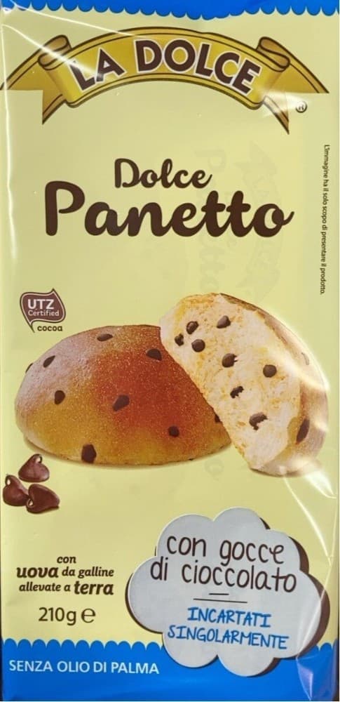 Panetti La Dolce, 6 panetti, 210 g – MD