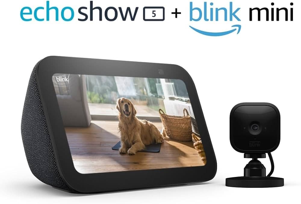 Amazon Echo Show 5 (3ª gen) e Blink Mini – MediaWorld