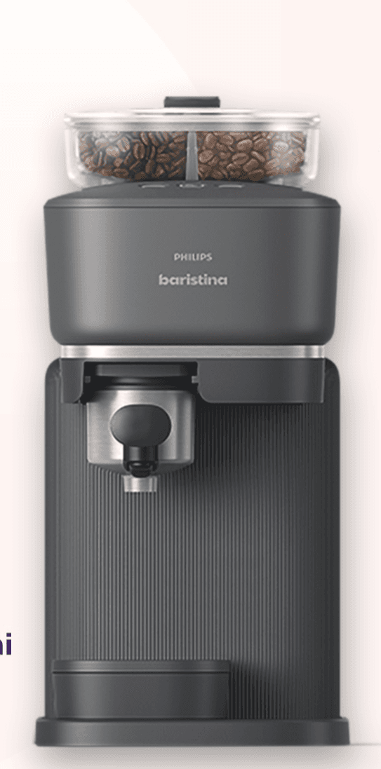 Macchina da caffè Baristina bianca con portafiltro bianco BAR300/00 Philips Baristina – Unieuro