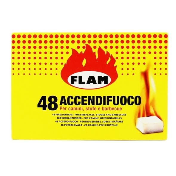 Accendifuoco Flam 48 tavolette Risparmio Casa in offerta da Risparmio Casa