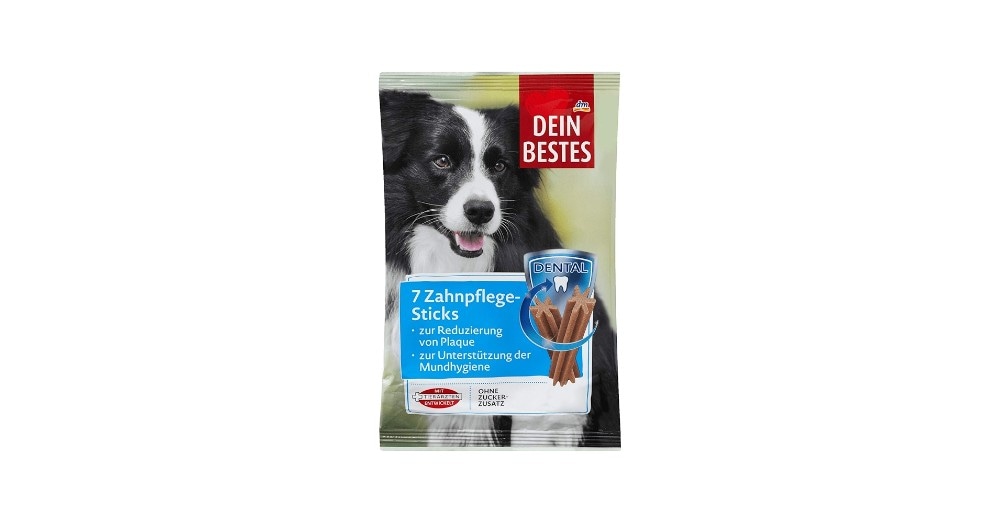 Dein Bestes snack per la pulizia dei denti 203 g in offerta da Dm