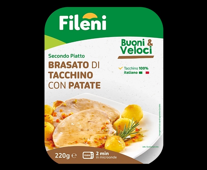Brasato di Tacchino 220 g Fileni in offerta da Carrefour