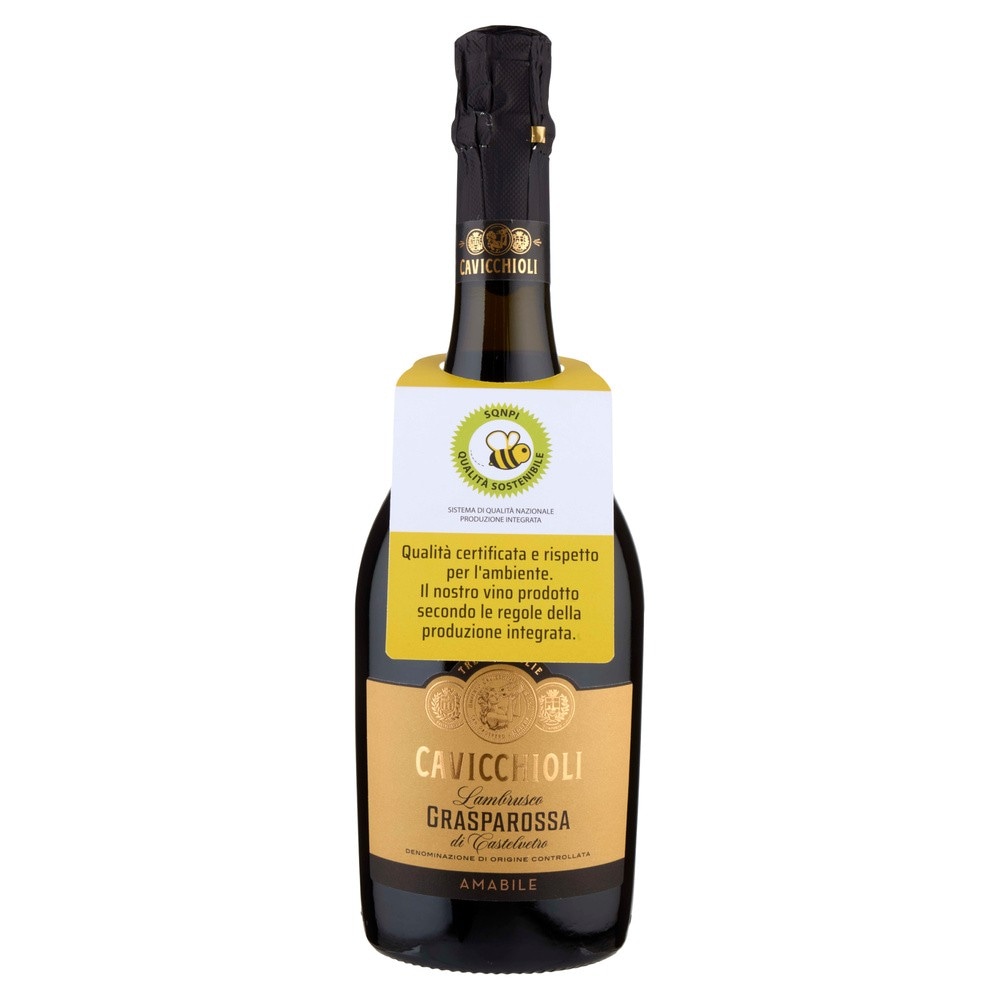 Lambrusco Grasparossa Amabile o Pignoletto DOC Tre Medaglie 75 cl in offerta da Il Gigante