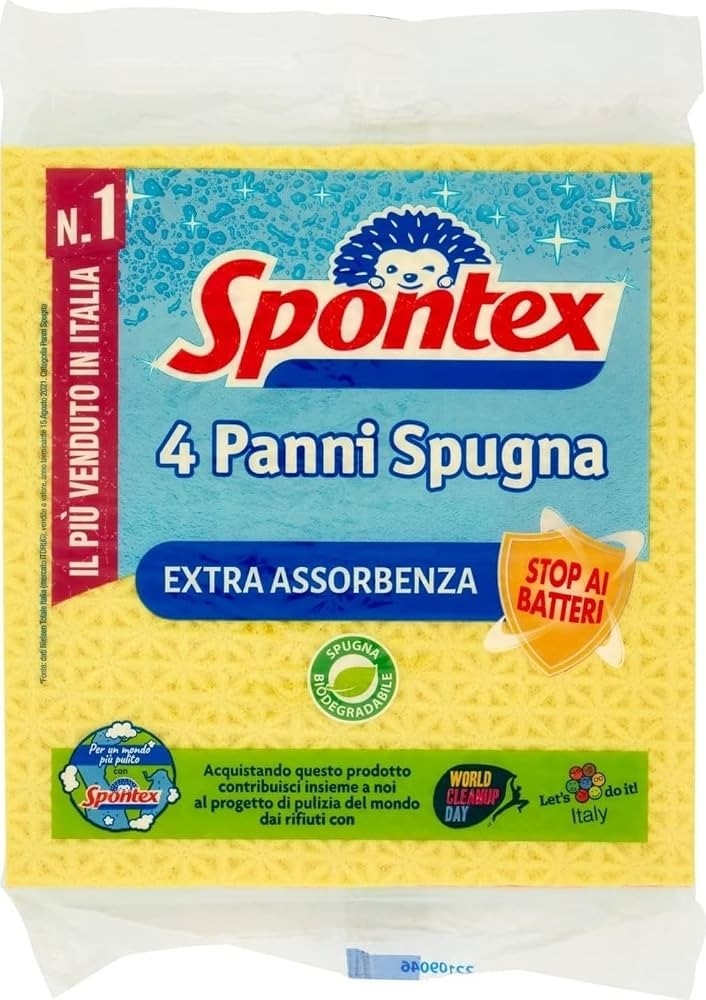 Panni Spugna 4 pz in offerta da Carrefour