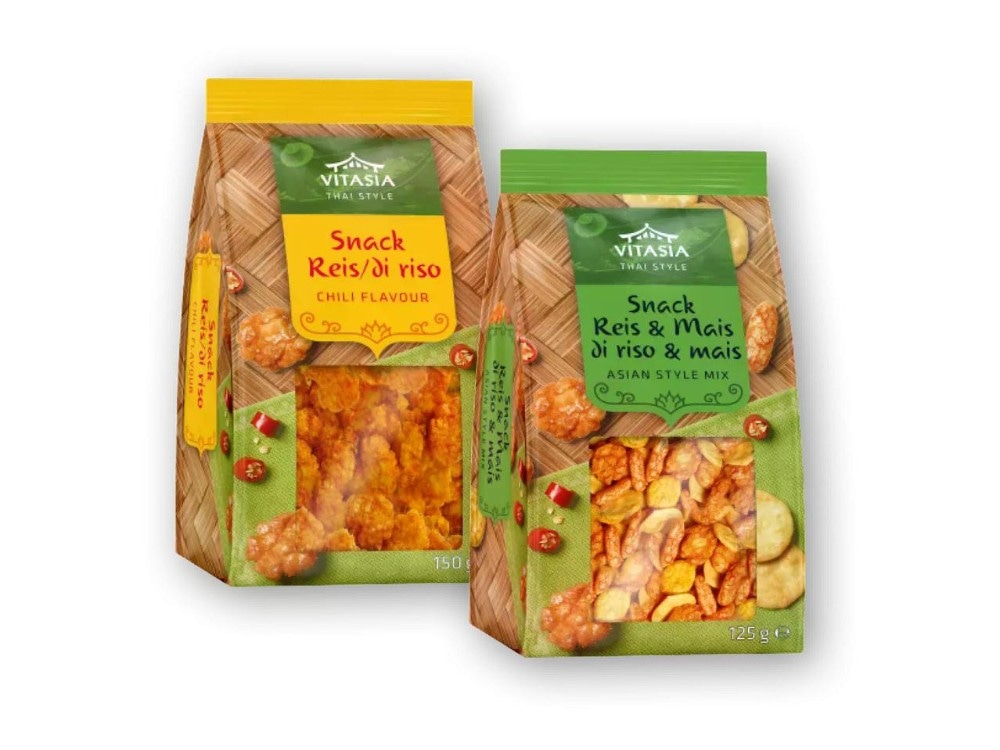Snack a base di riso 150g/175g confezione Vitasia Japanese Style - Offerta nel negozio Lidl